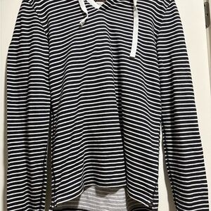 1971 Russ Black and White Striped With Hood